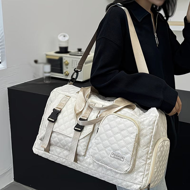 Versatile Quilted Travel Duffel Bag Kalsten