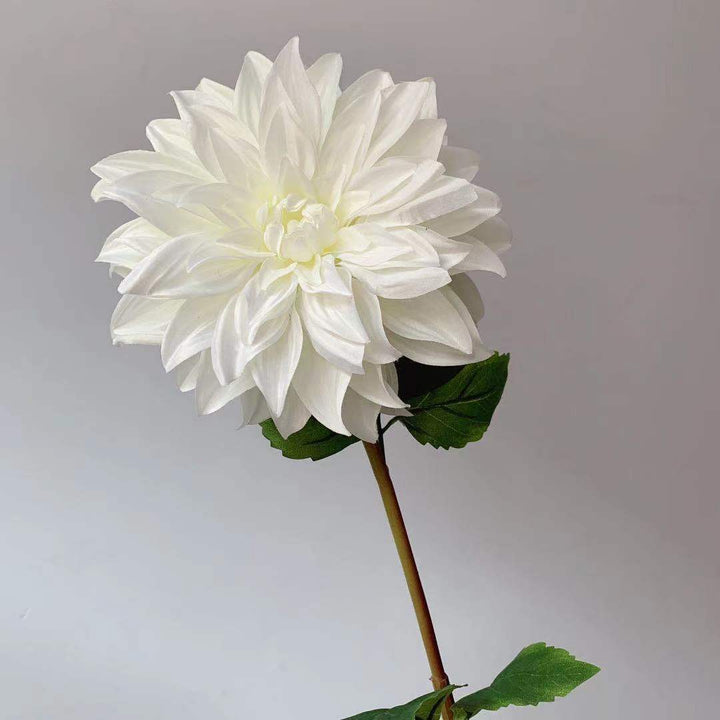Lifelike Decorative Dahlia Stem