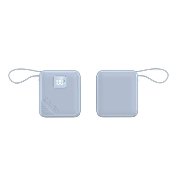 Portable power bank with integrated fast charging ports and digital battery level display Kalsten