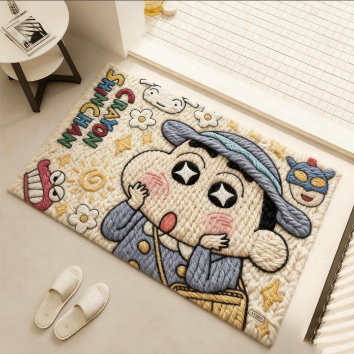 Cartoon Themed Home Mat for Interiors