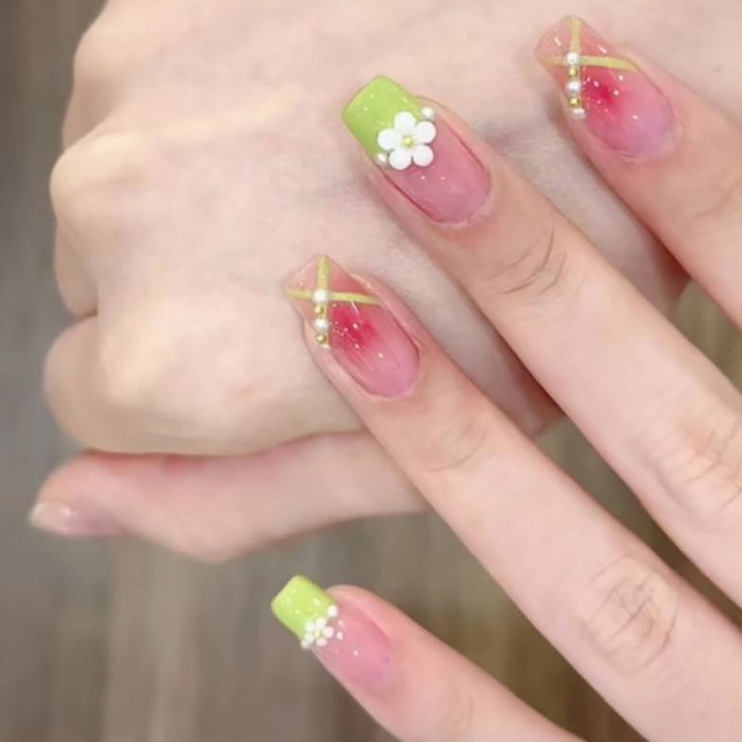 Decorative Floral Nail Art