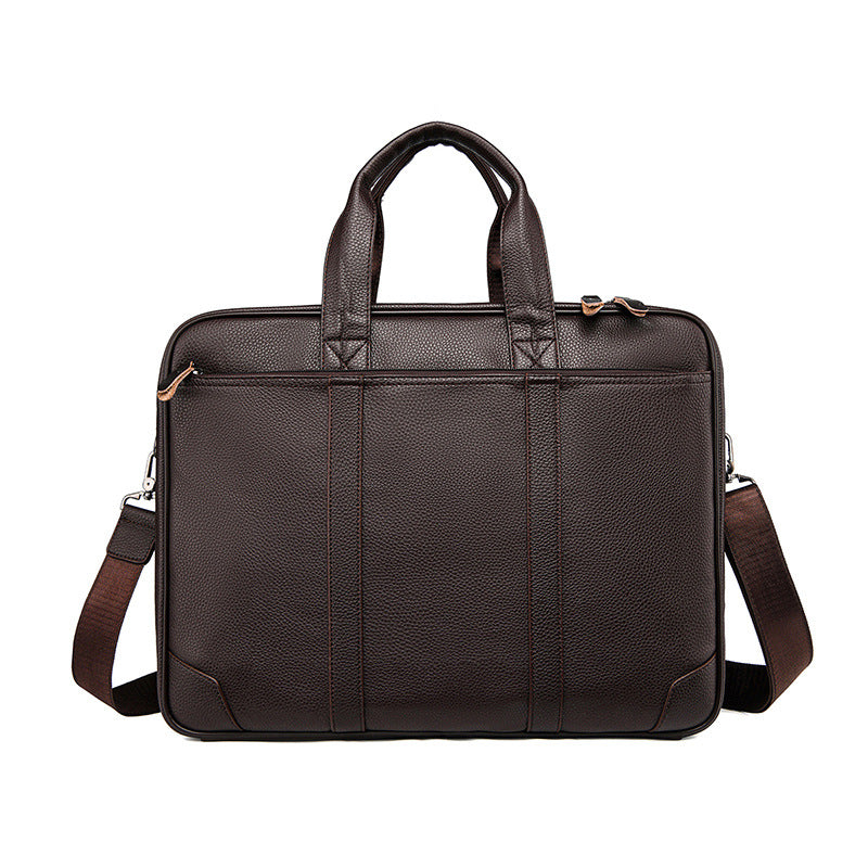 Laptop and Briefcase Made of High-Quality Leather Kalsten