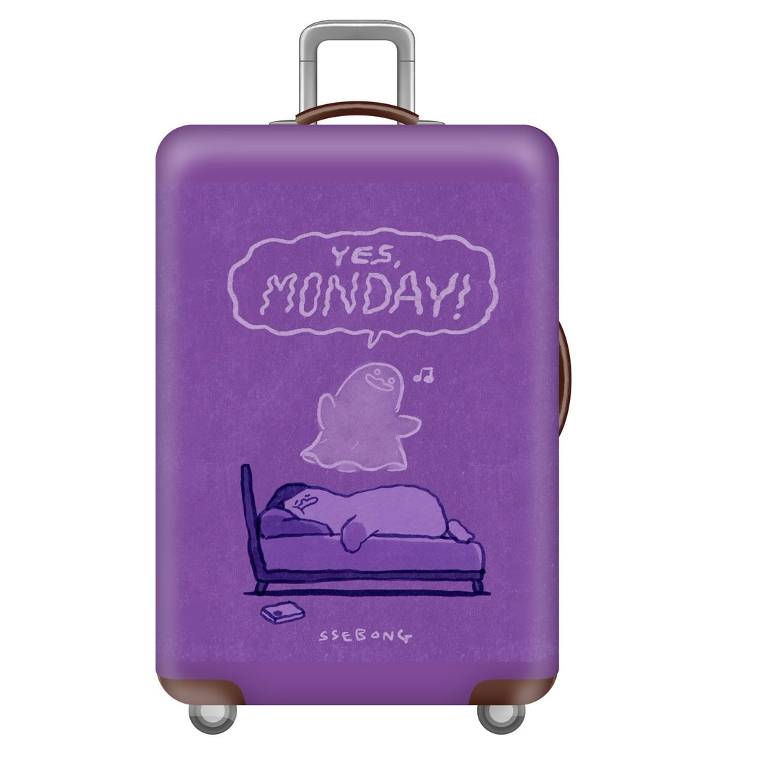 Women’s Hardshell Luggage with Creative Cartoon Design Kalsten