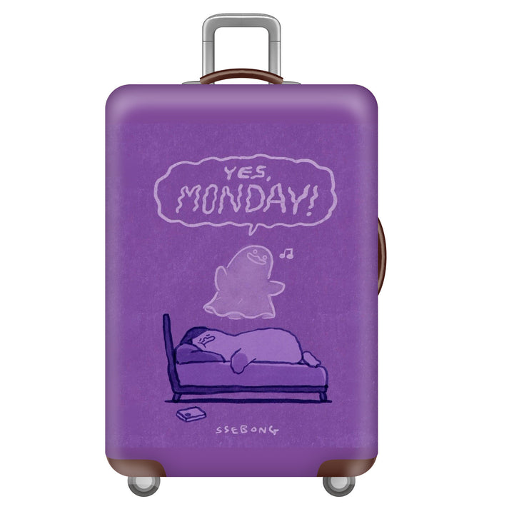 Women’s Hardshell Luggage with Creative Cartoon Design Kalsten