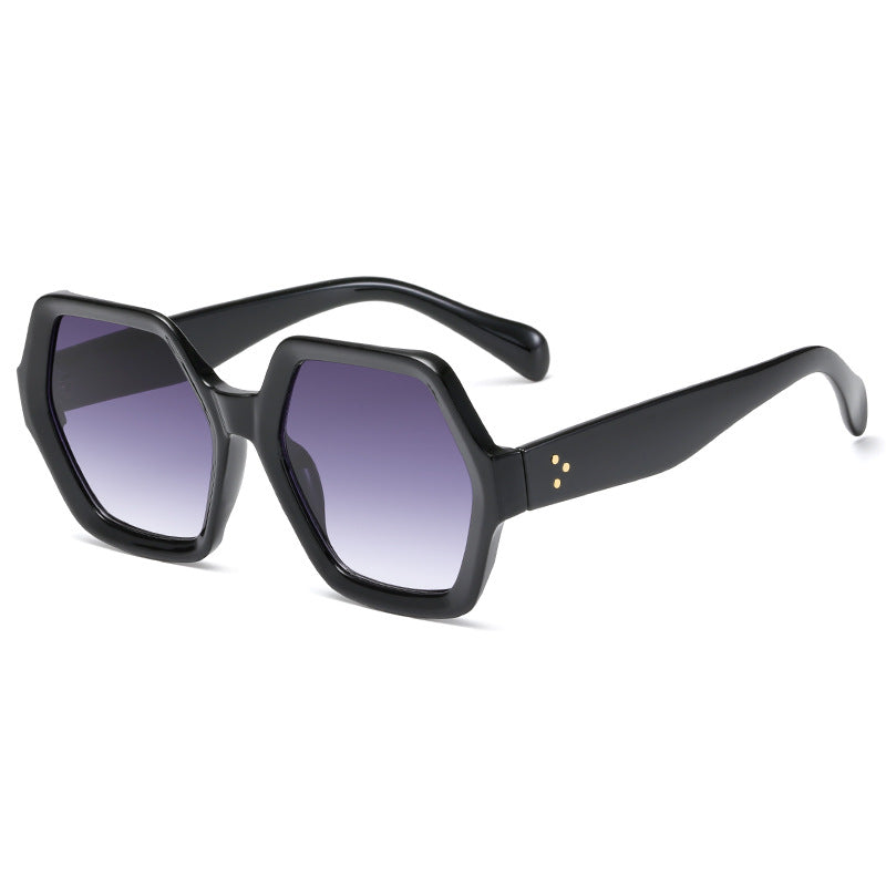 Women's geometric reading glasses in striking honeycomb frame design Kalsten