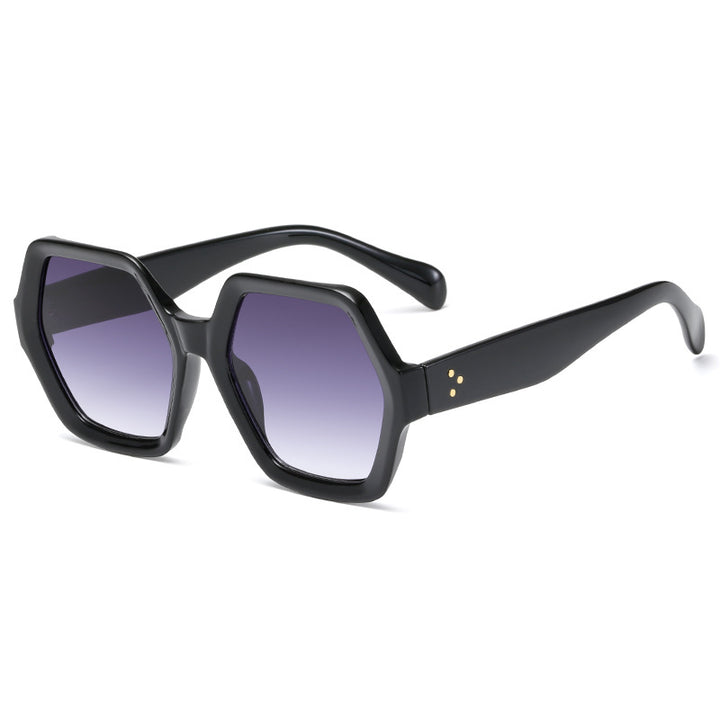 Women's geometric reading glasses in striking honeycomb frame design Kalsten