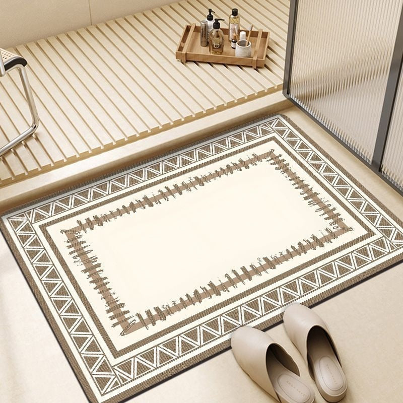 Geometric Slip-Resistant Door Mat Kalsten