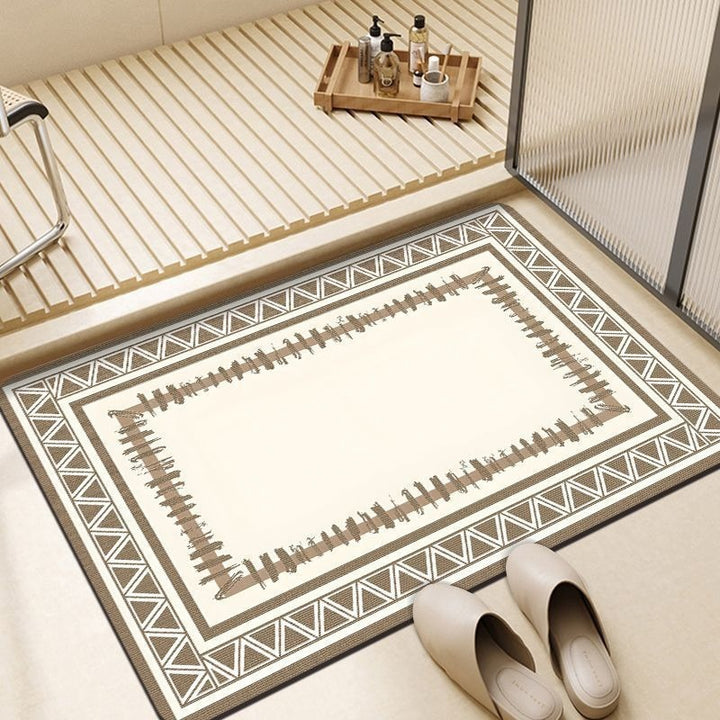 Geometric Slip-Resistant Door Mat Kalsten