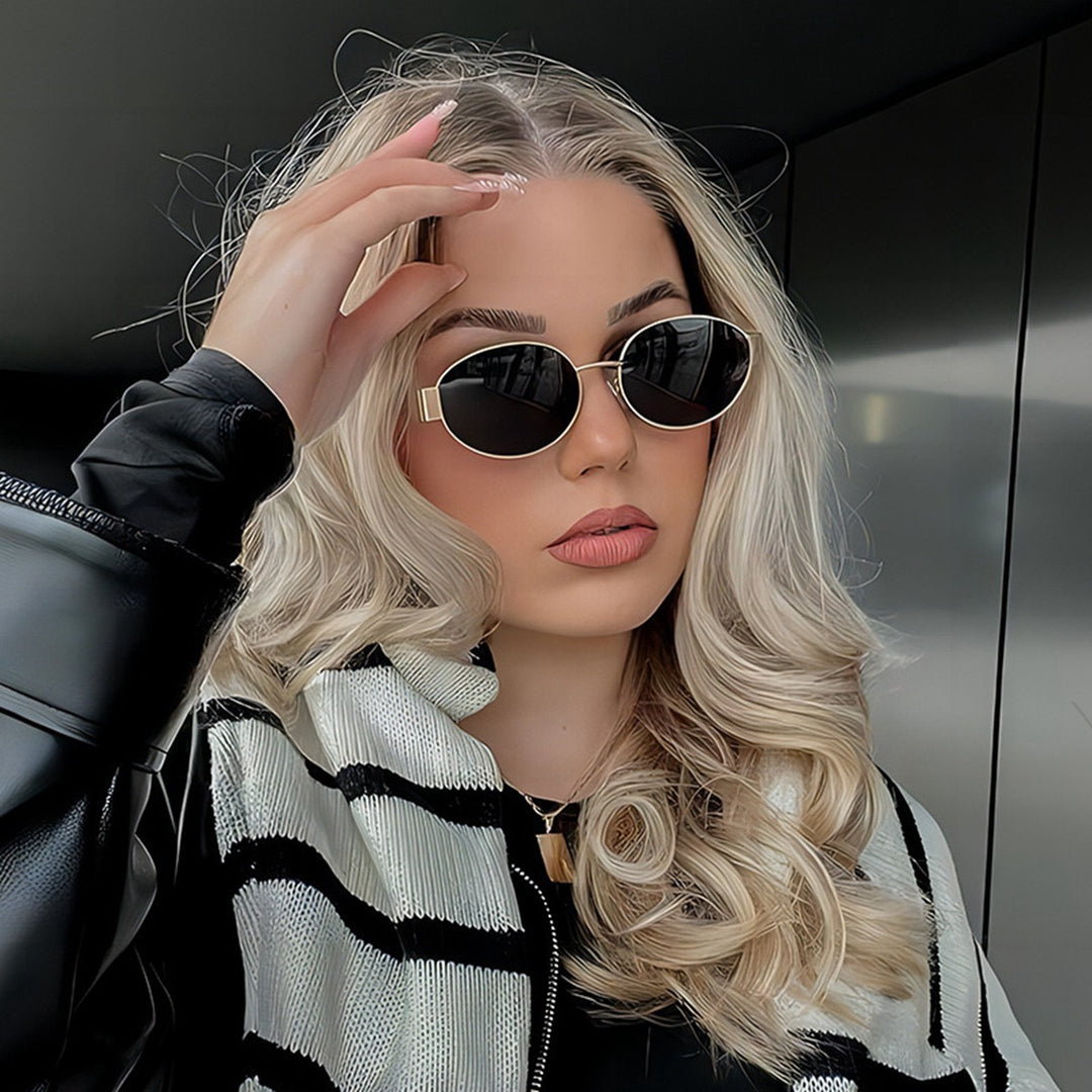 Women's stylish metal sunglasses Kalsten