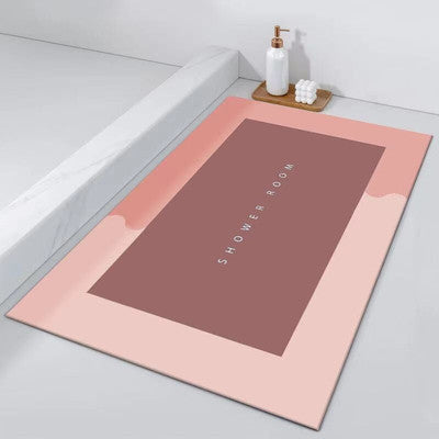 Contemporary Shower Room Mat Kalsten