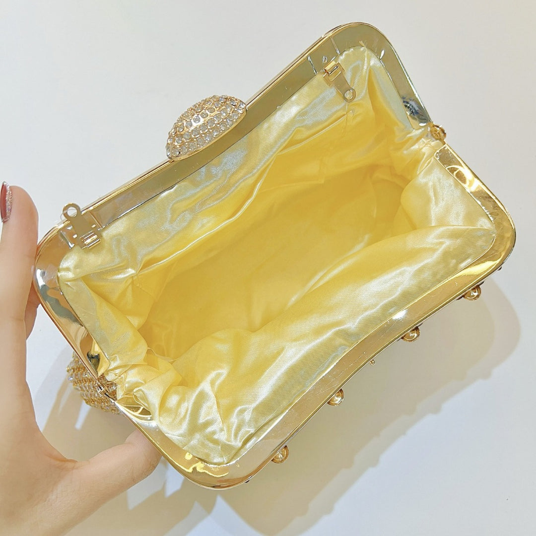 Glittering Crystal Clutch