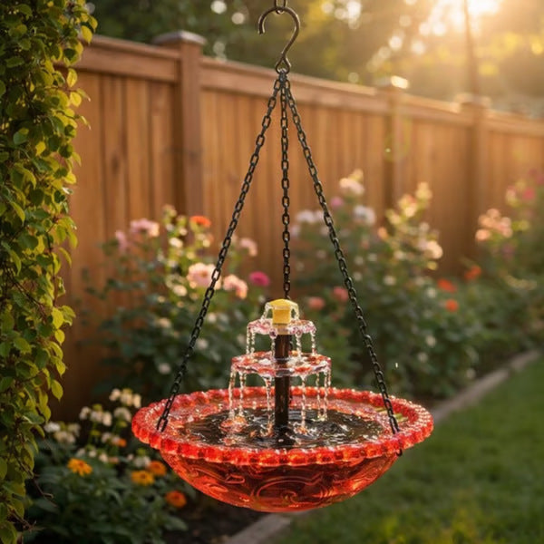 Decorative Hanging Bird Bath Fountain Kalsten