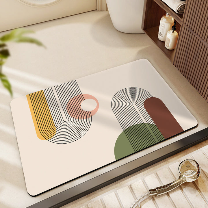 Artistic Bath Mat Kalsten