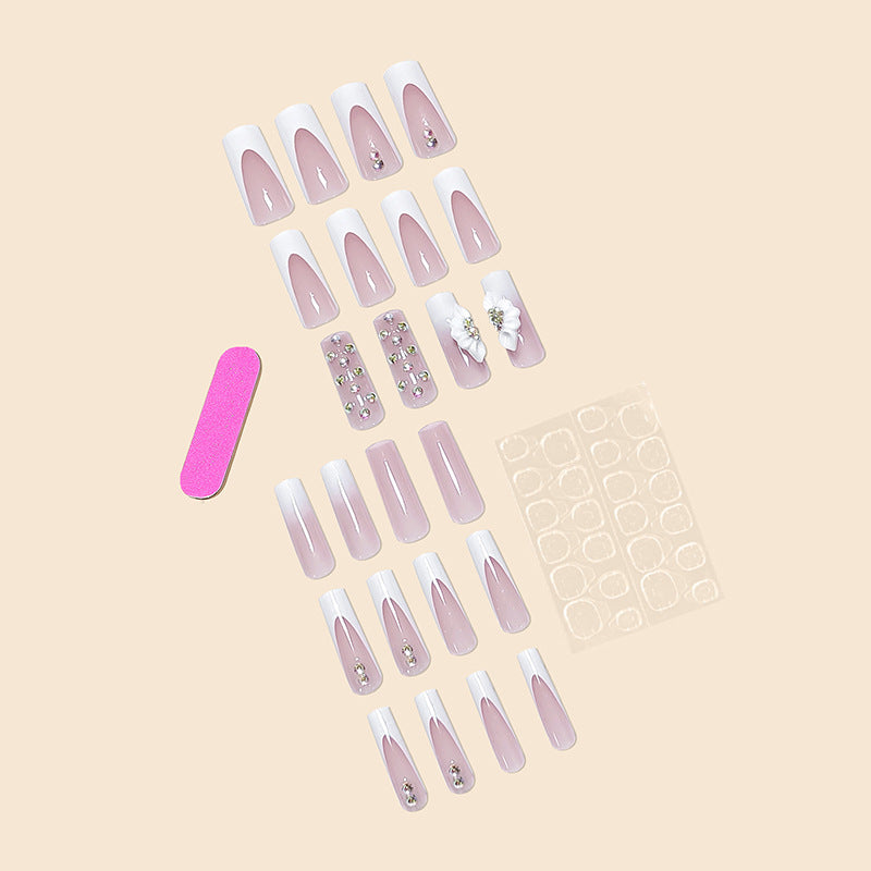Rhinestone Embellished Nail Art