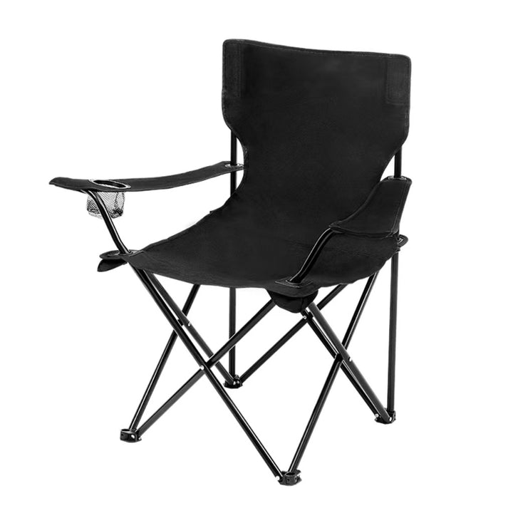 Ladies folding chair with extra comfort and cup holder Kalsten