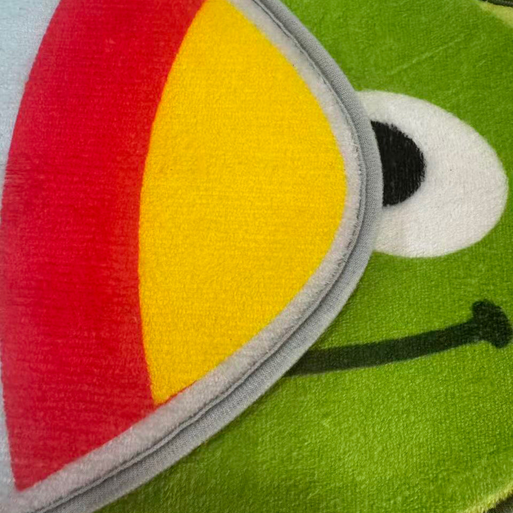 Football-Themed Indoor Mat