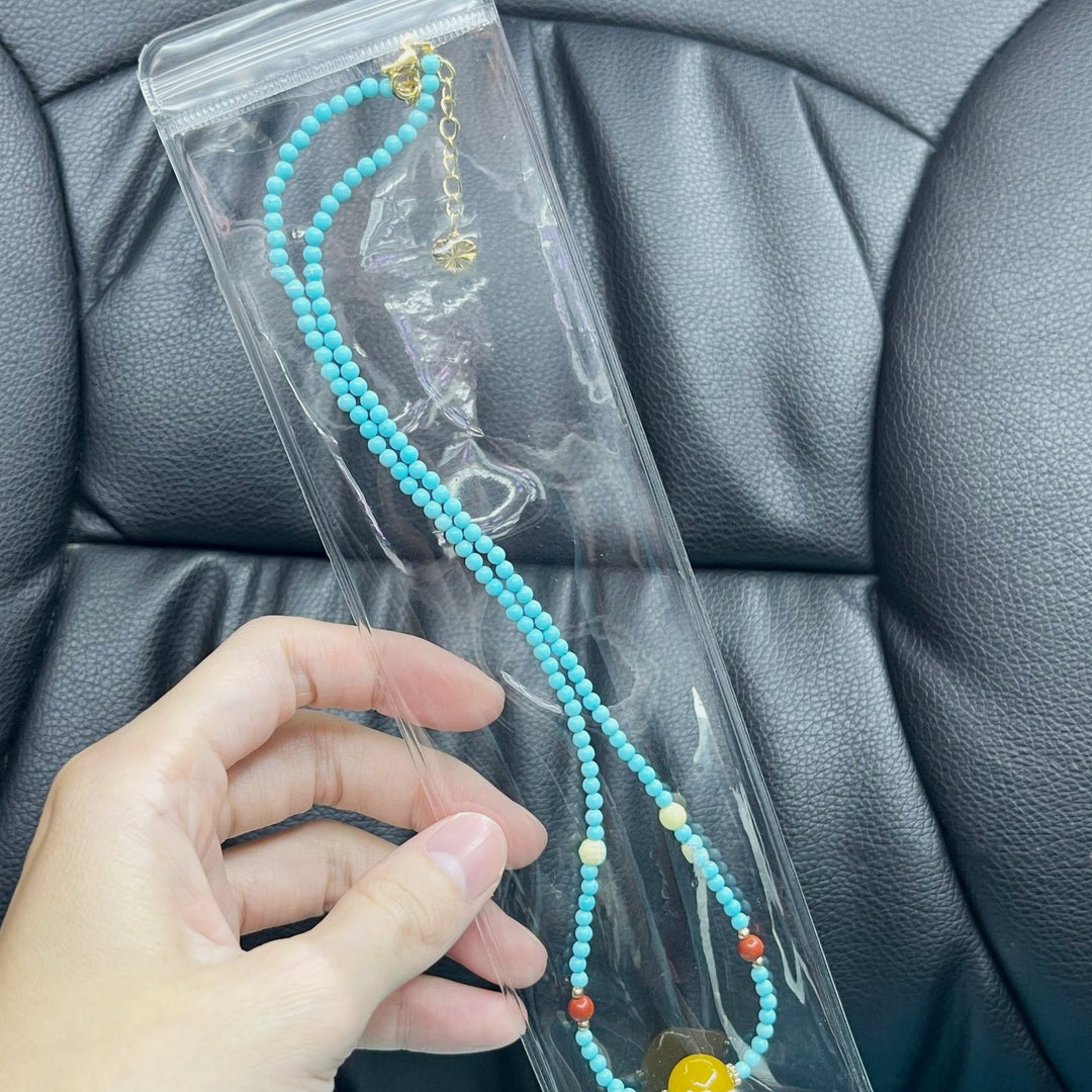 Beaded Charm Necklace Kalsten