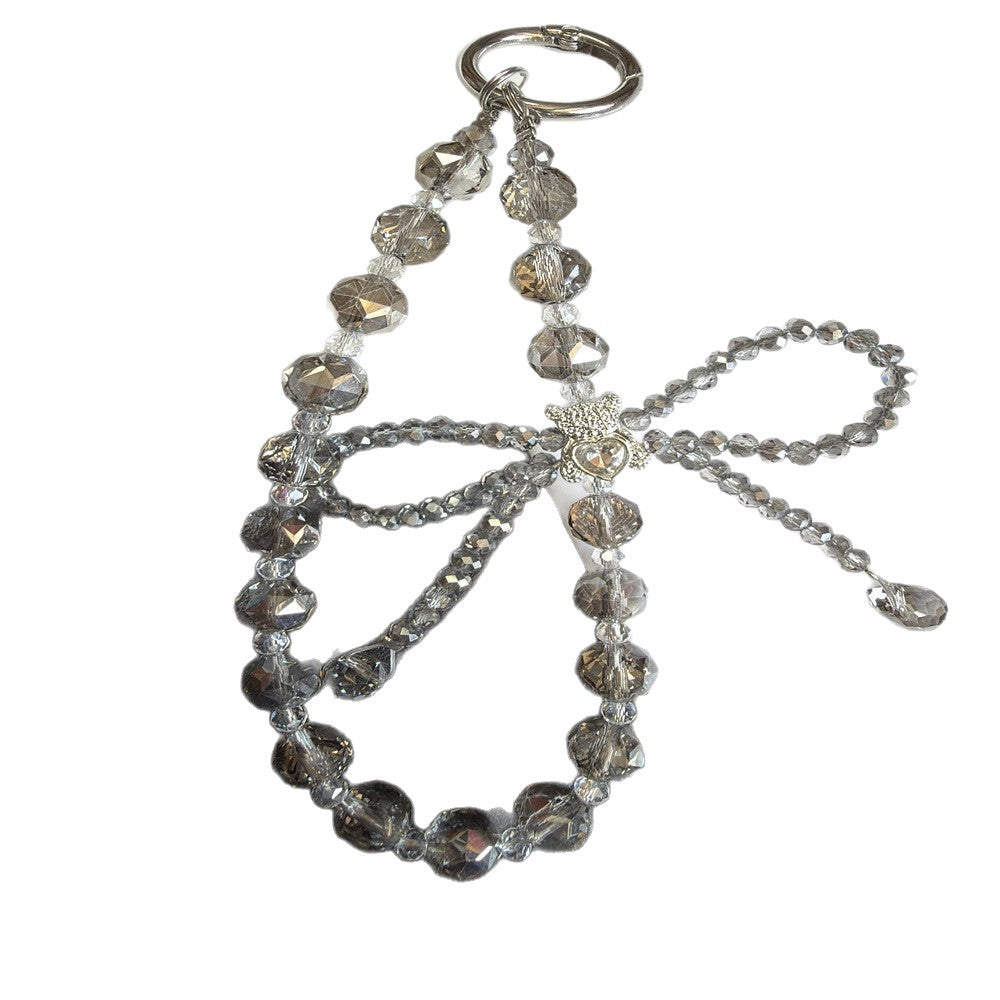 Elegant Crystal Beaded Charm Keychain Kalsten
