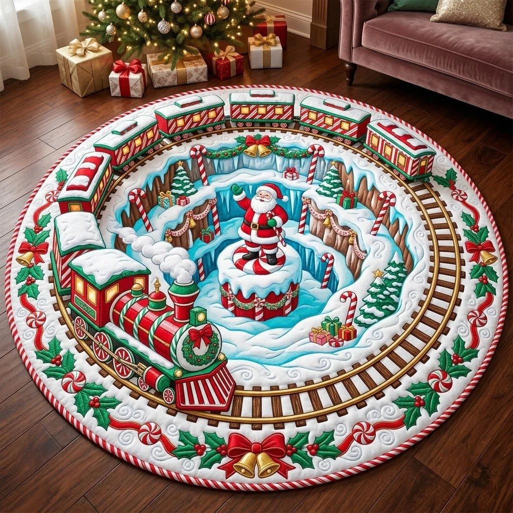 Holiday-Themed Decorative Area Rug Kalsten