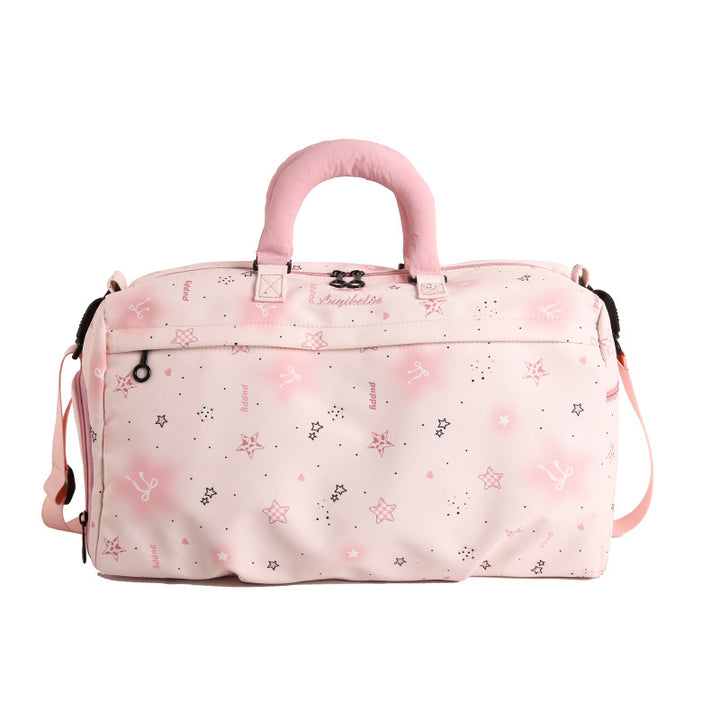 Star-Patterned Travel Duffle Bag Kalsten