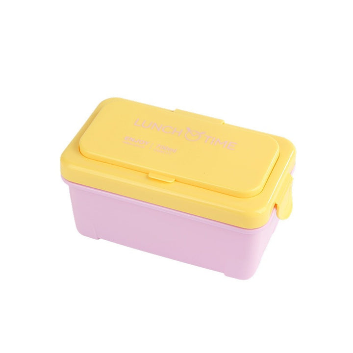 Multi-Compartment Eco-Friendly Lunch Box with Leak-Resistant Design