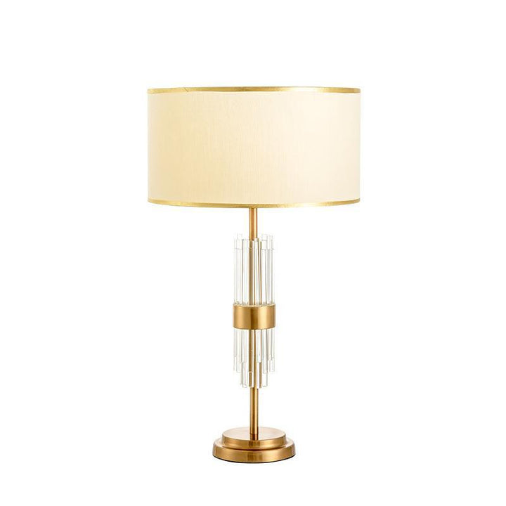 Decorative Table Lamp with Elegant Acrylic Accents