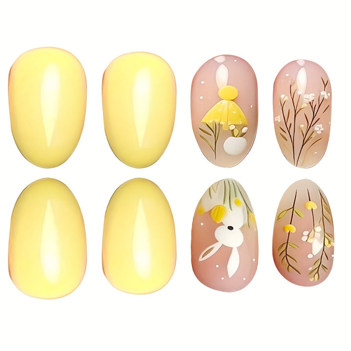 Seasonal Themed Press-On Nail Art Kalsten