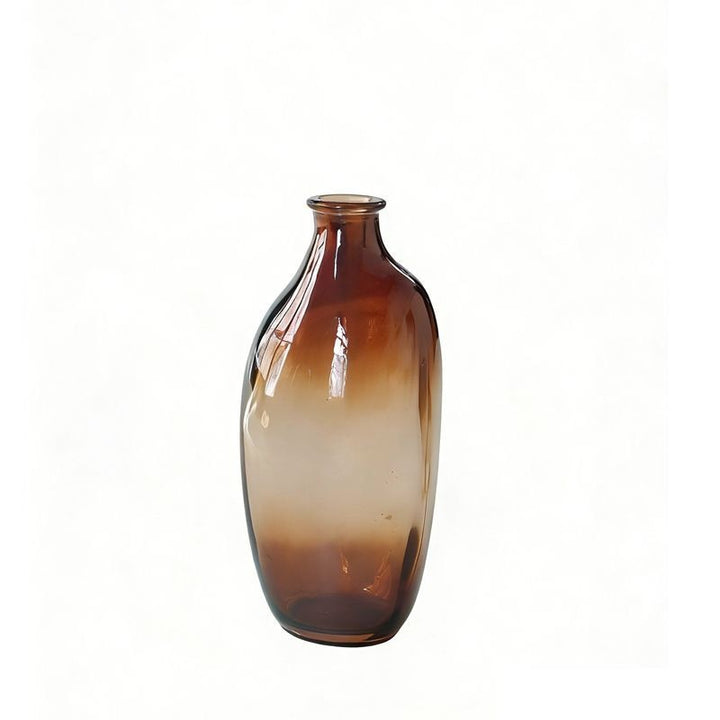 Decorative Glass Bottle with Lace Detail