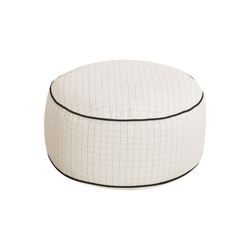 Beef meditation seat pouf with EPP bead filling and removable cover
