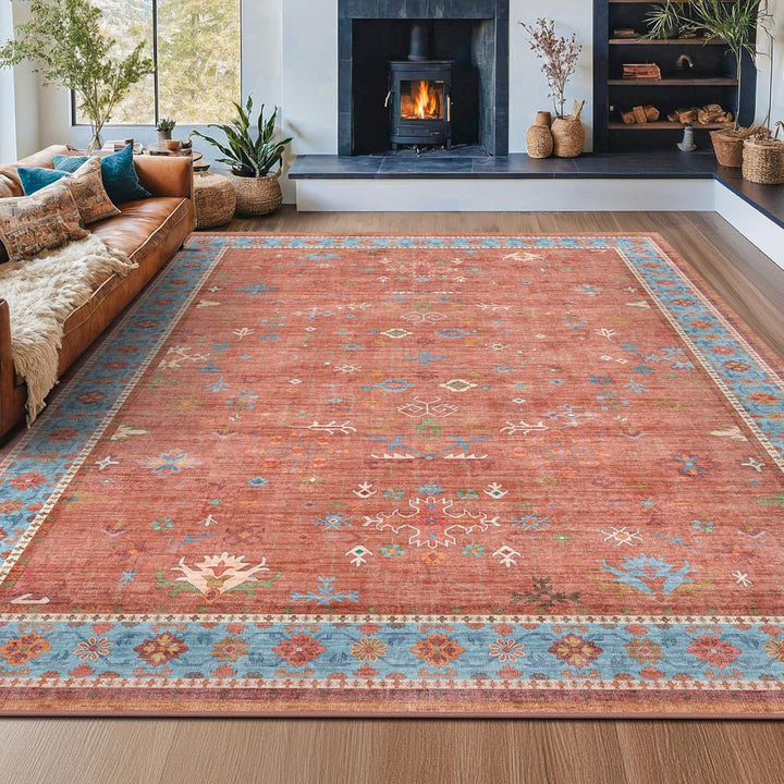 Elegant Vintage-Inspired Area Rug Kalsten