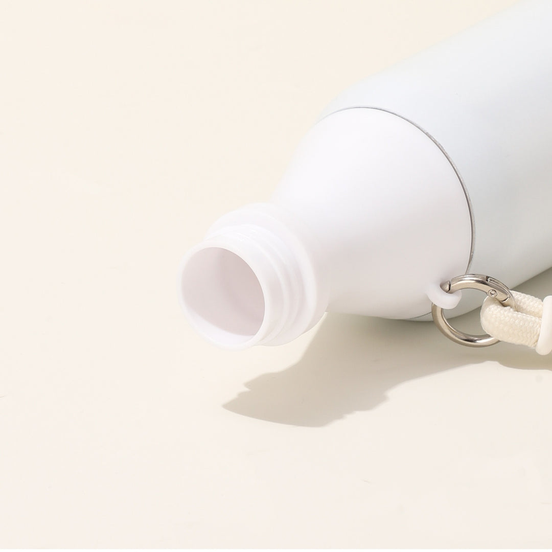 Women's insulated water bottle with practical carrying strap Kalsten