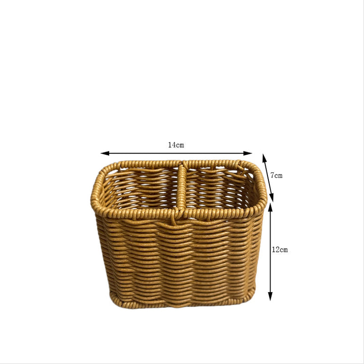 Stylish Rectangular Woven Storage Organizer Kalsten