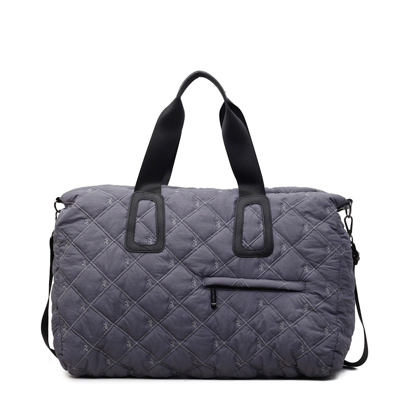 Quilted Travel Tote Bag