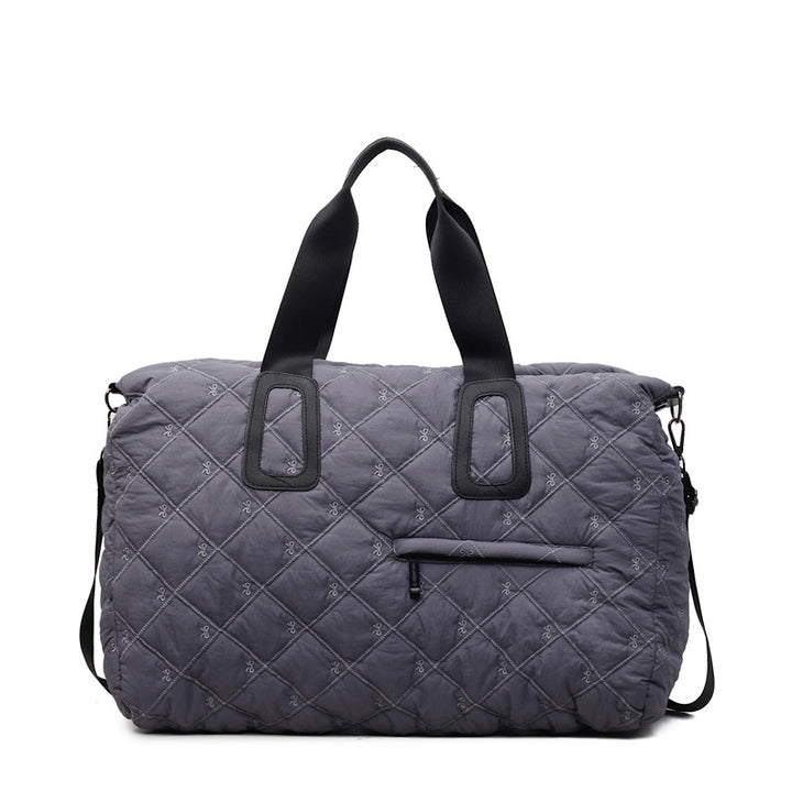 Quilted Travel Tote Bag