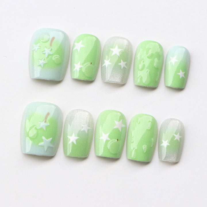 Artistic Starry Nail Set