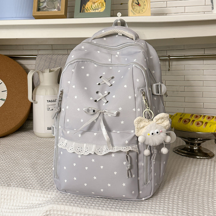 Decorative Star-Patterned Backpack Kalsten 1791205780