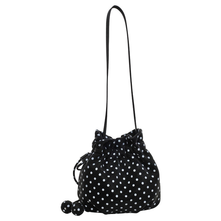 Playful Polka Dot Drawstring Crossbody Bag Kalsten