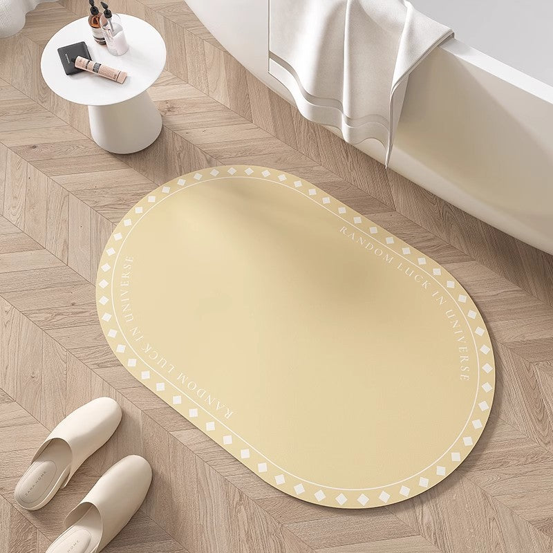 Inspirational Quote Bath Mat Kalsten