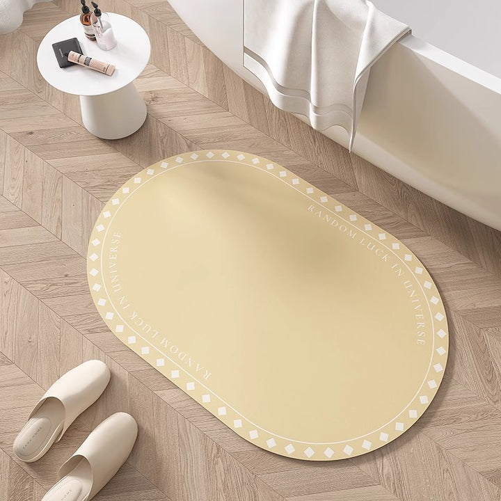 Inspirational Quote Bath Mat Kalsten