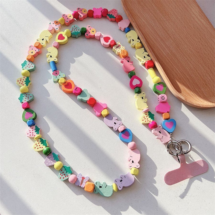 Colorful Themed Beaded Eyewear Chain Kalsten