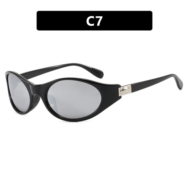 Ladies stylish sunglasses in elegant oval design with protective UV filter Kalsten