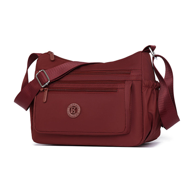 Versatile Multi-Compartment Shoulder Bag