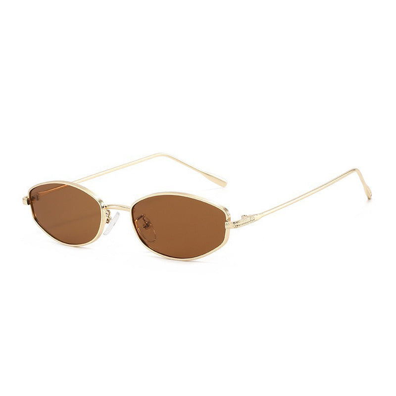 Ladies' fashionable sunglasses in minimalist oval design Kalsten