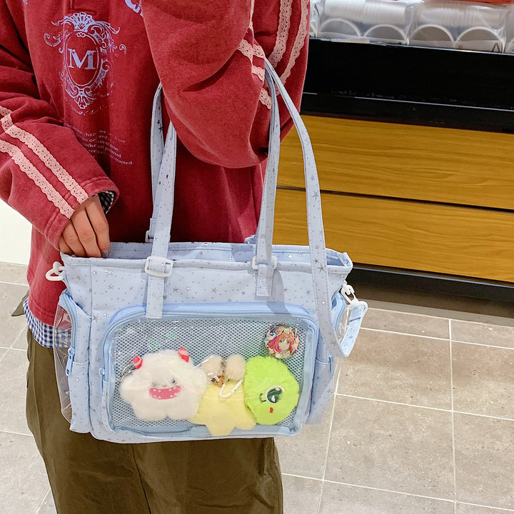 Cute Transparent Organizer Crossbody Bag Kalsten