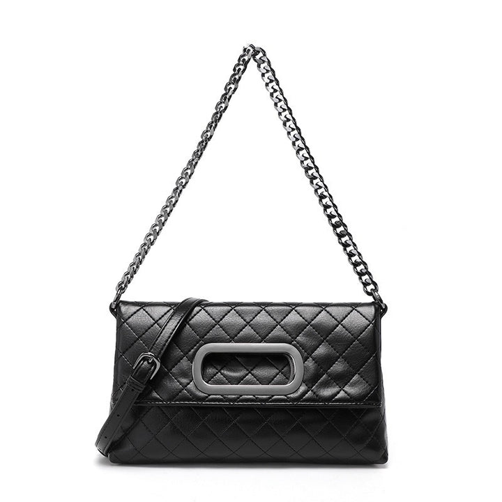 Elegant Quilted Chain Crossbody