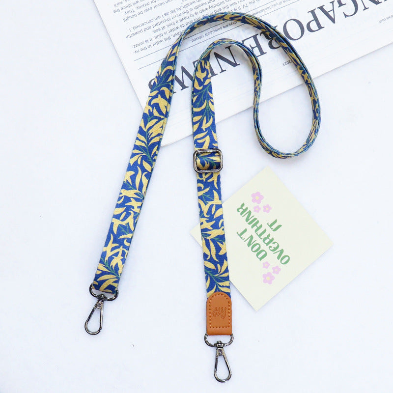 Adjustable Patterned Camera Strap Kalsten
