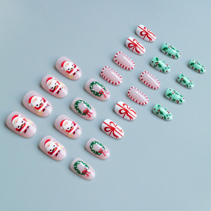 Holiday-Themed Nail Art