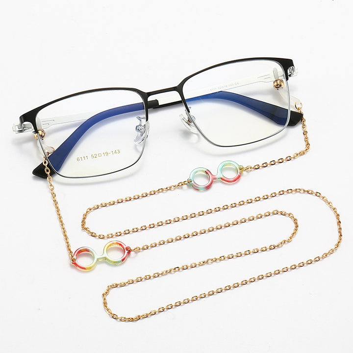 Stylish Eyewear with Decorative Chain Kalsten