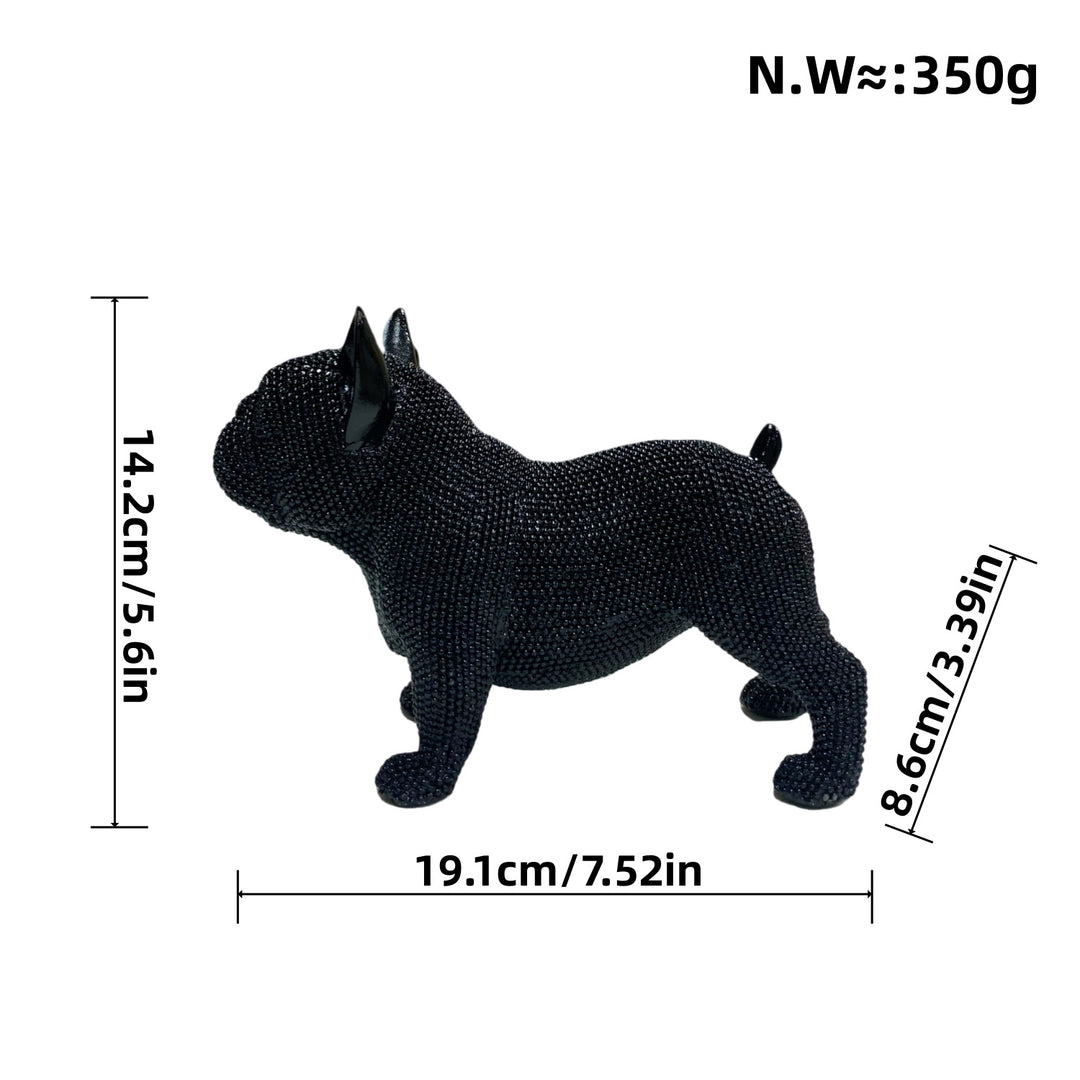 Decorative dog figure in modern design Kalsten
