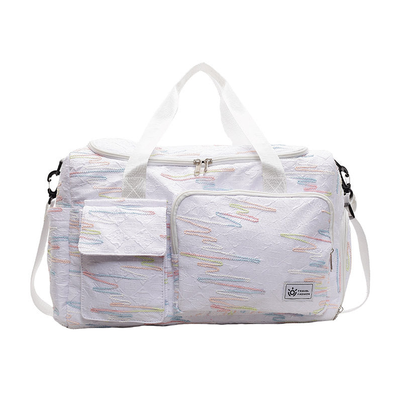 Embroidered Weekender Duffel Kalsten